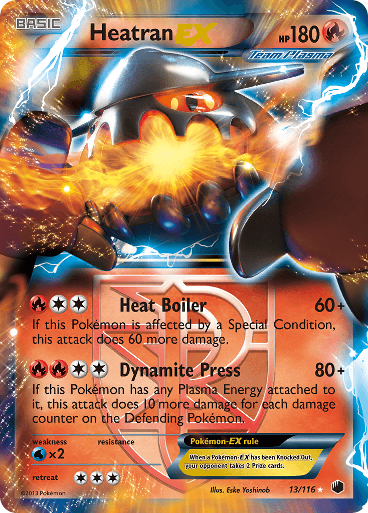 Heatran-EX, Plasma Freeze 13