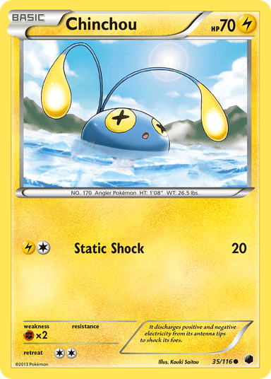 Chinchou, Plasma Freeze 35