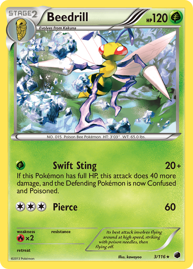 Beedrill, Plasma Freeze 3