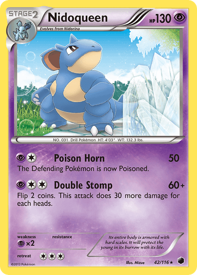 Nidoqueen, Plasma Freeze 42