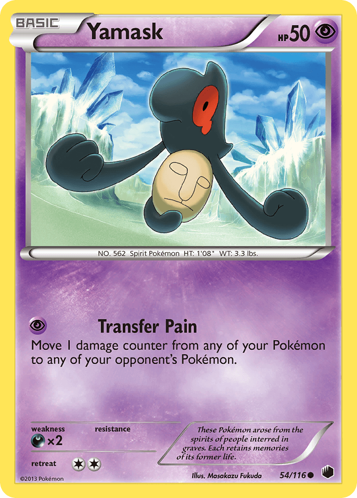 Yamask, Plasma Freeze 54