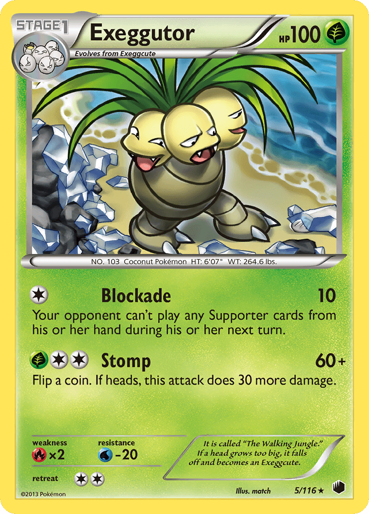 Exeggutor, Plasma Freeze 5