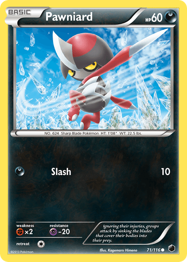 Pawniard, Plasma Freeze 71
