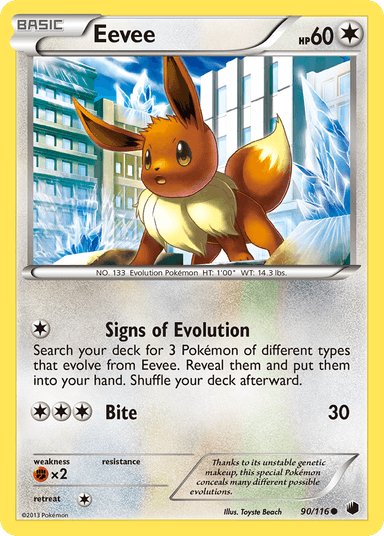 Eevee, Plasma Freeze 90