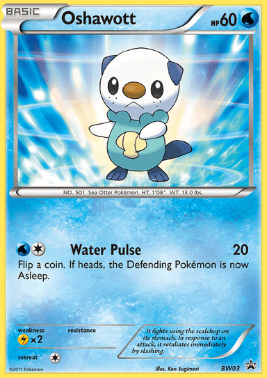 Oshawott, BW Black Star Promos BW03