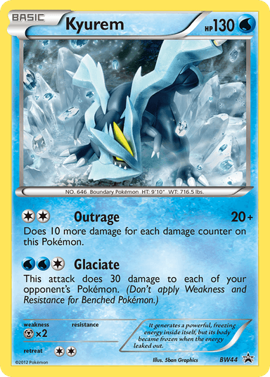 Kyurem, BW Black Star Promos BW44