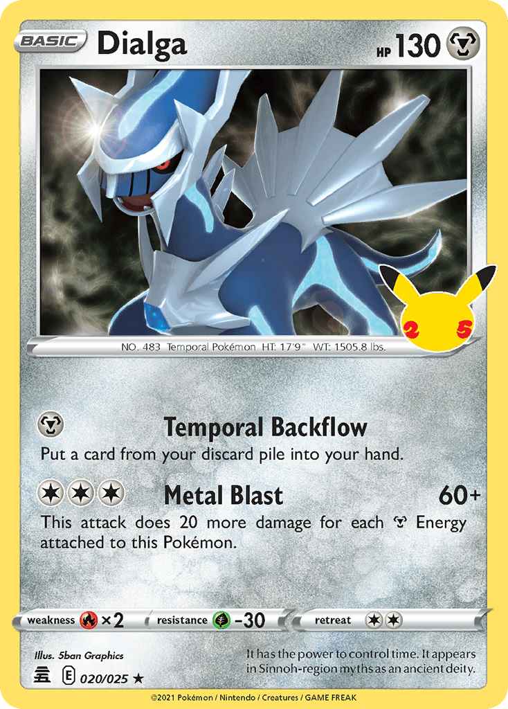 Dialga, Celebrations 20