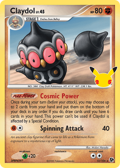 Claydol, Celebrations: Classic Collection 15