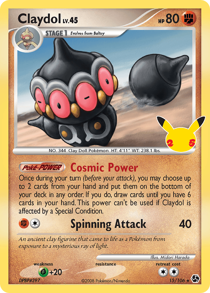 Claydol, Celebrations: Classic Collection 15
