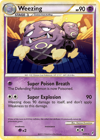 Weezing, Call of Legends 38