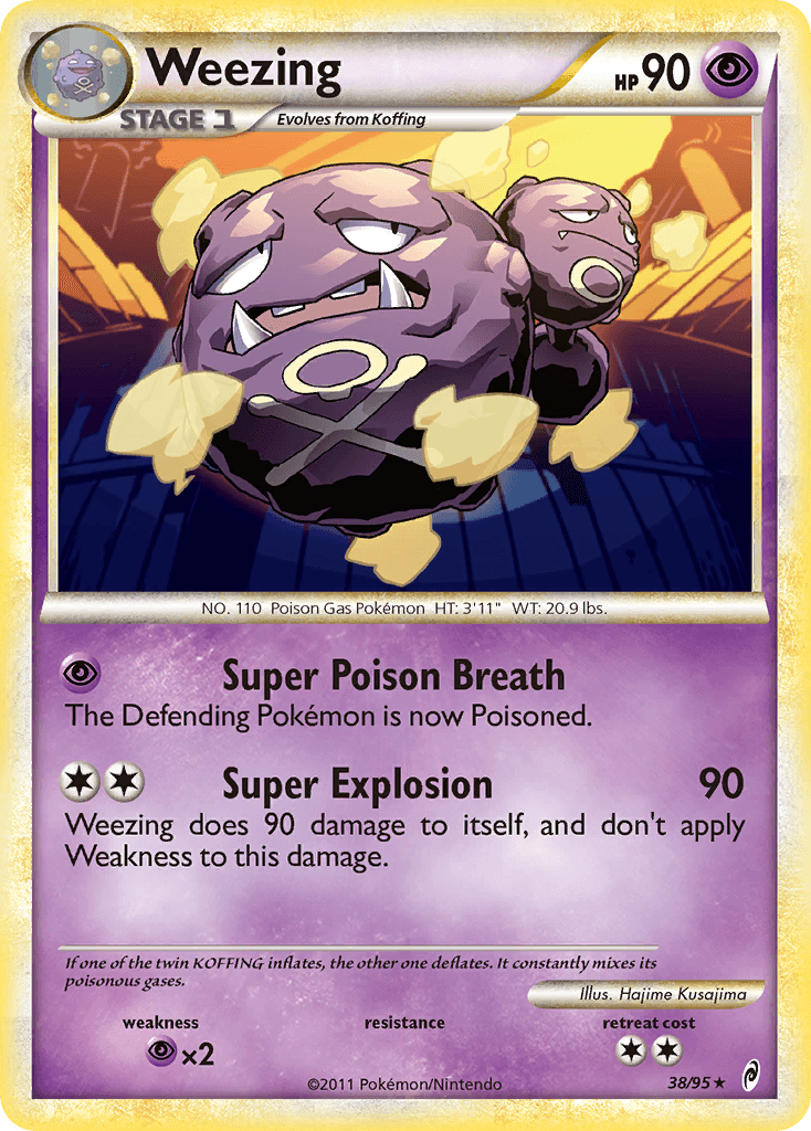 Weezing, Call of Legends 38