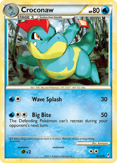 Croconaw, Call of Legends 41