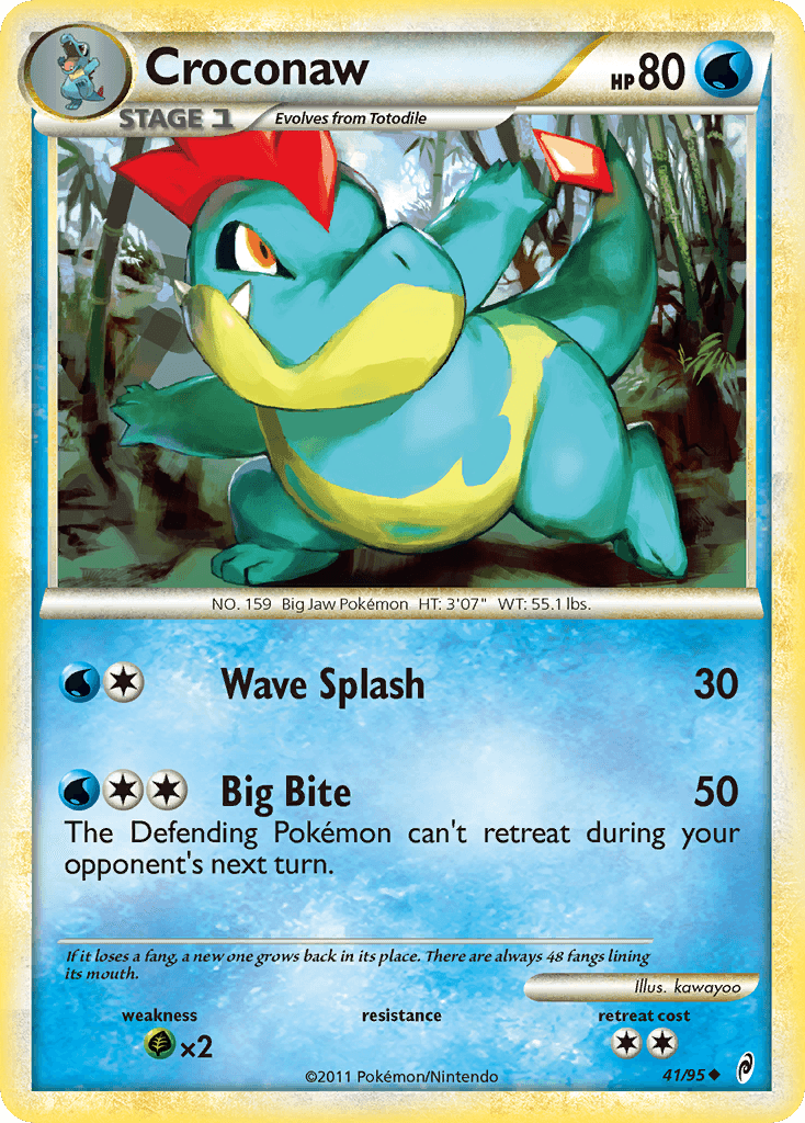 Croconaw, Call of Legends 41