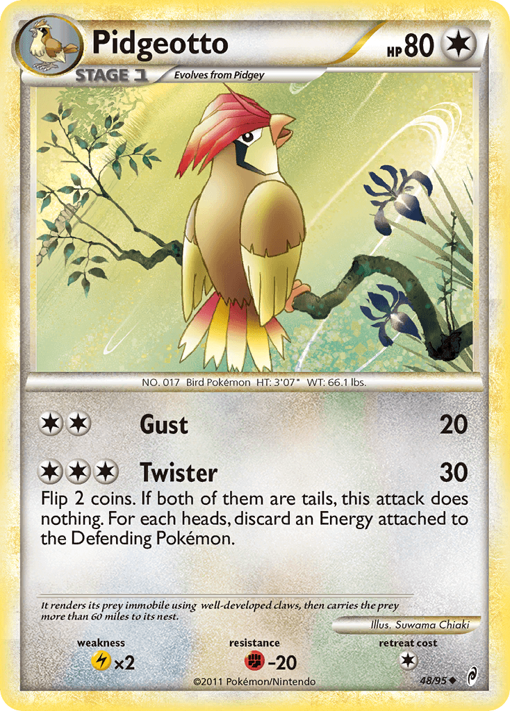 Pidgeotto, Call of Legends 48