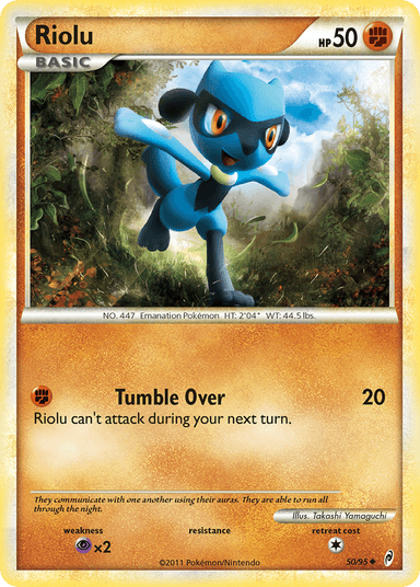Riolu, Call of Legends 50