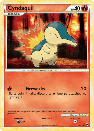 Cyndaquil, Call of Legends 55