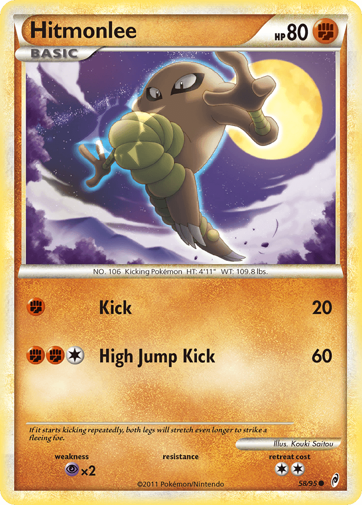 Hitmonlee, Call of Legends 58