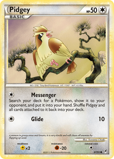 Pidgey, Call of Legends 67