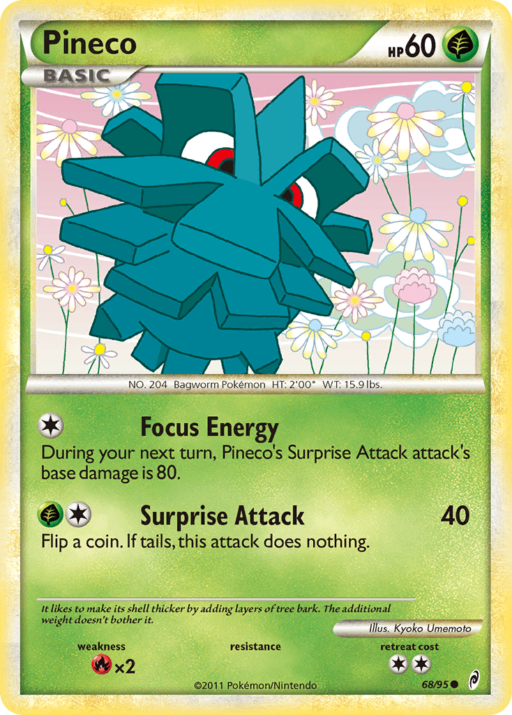 Pineco, Call of Legends 68