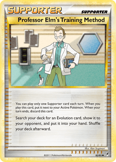 Professor Elm's Training Method, Call of Legends 82