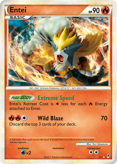 Entei, Call of Legends SL3