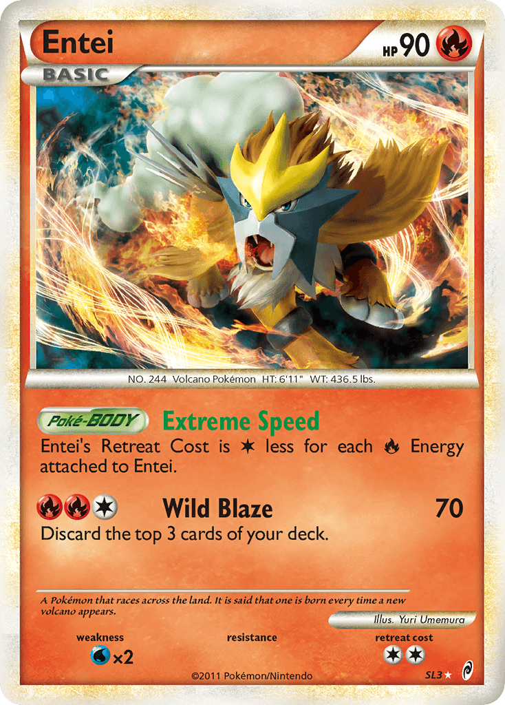 Entei, Call of Legends SL3