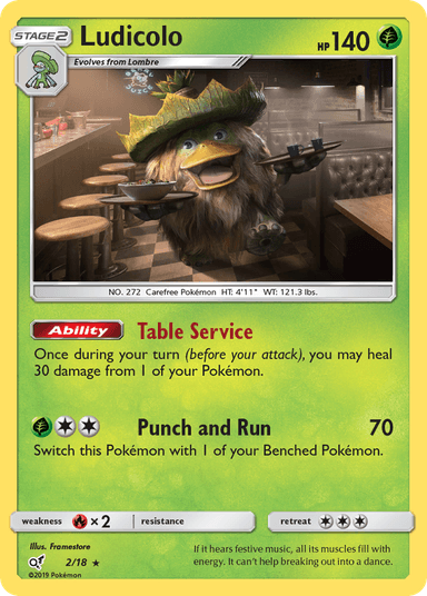 Ludicolo, Detective Pikachu 2