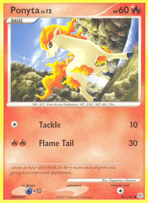 Ponyta, Diamond & Pearl 94