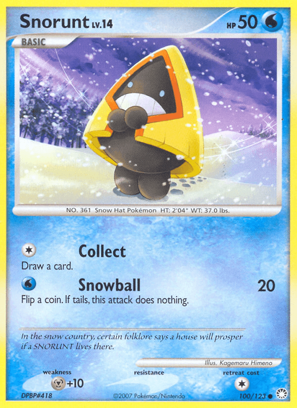 Snorunt, Mysterious Treasures 100