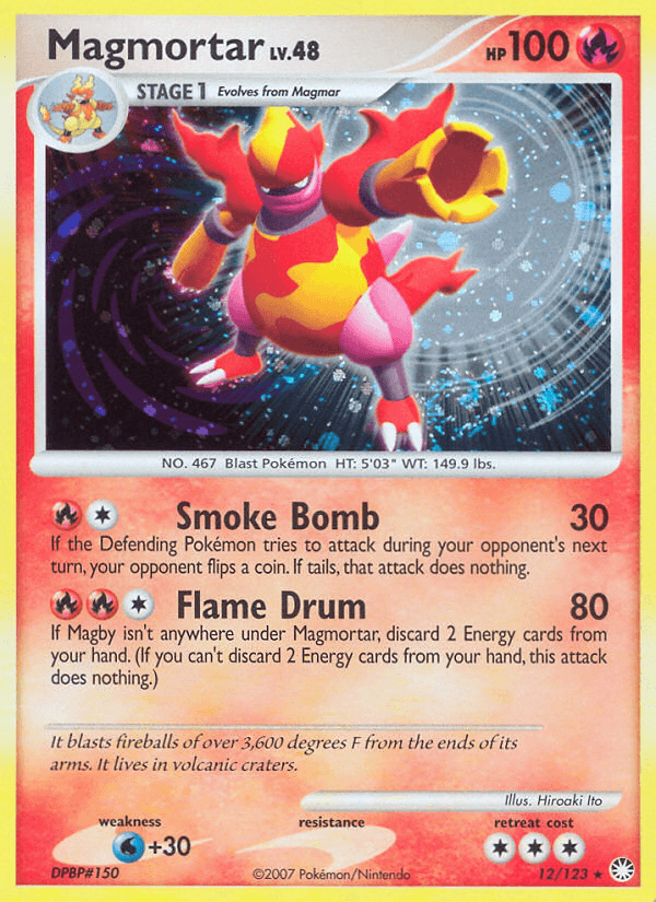Magmortar, Mysterious Treasures 12