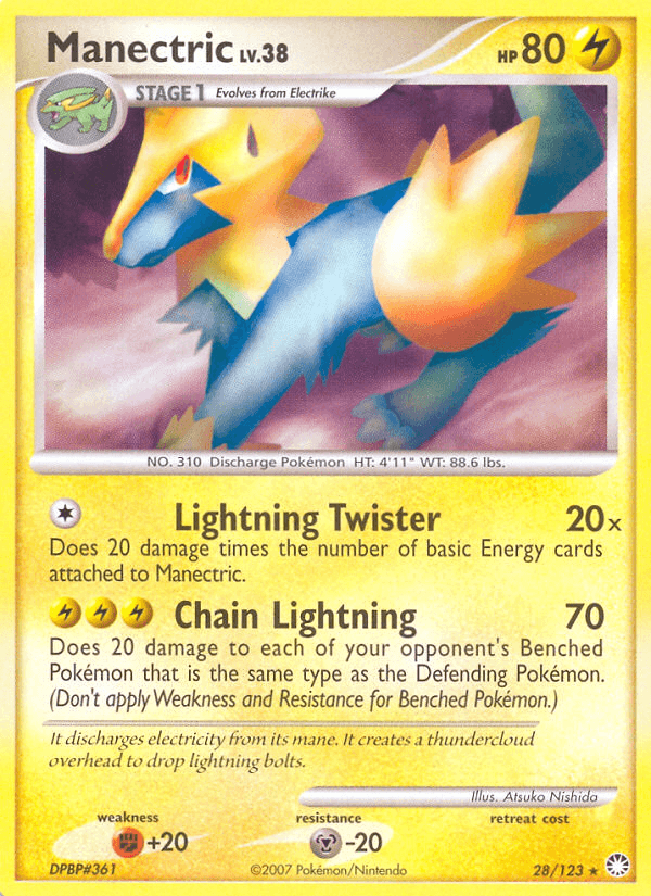 Manectric, Mysterious Treasures 28