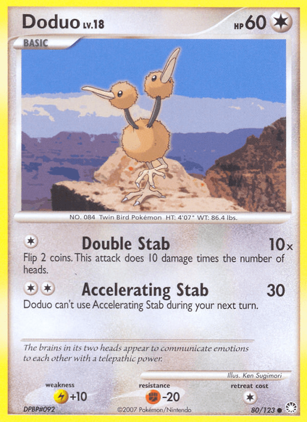 Doduo, Mysterious Treasures 80
