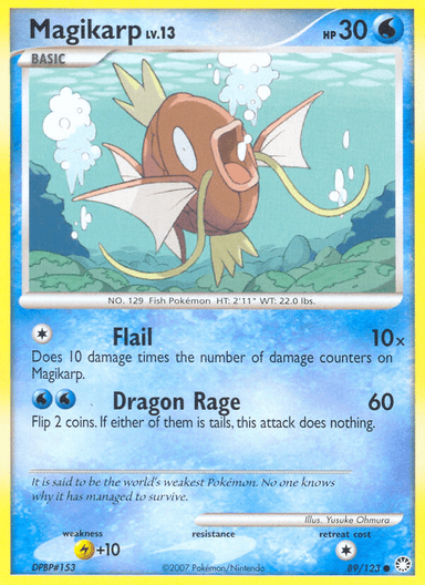 Magikarp, Mysterious Treasures 89