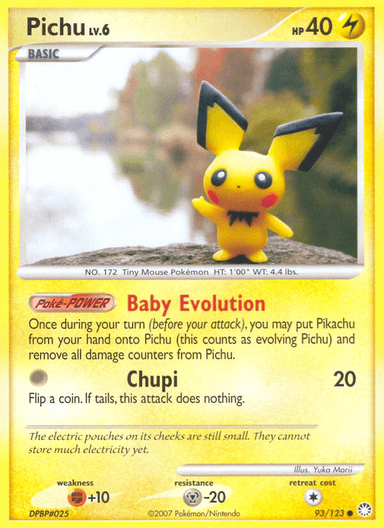 Pichu, Mysterious Treasures 93