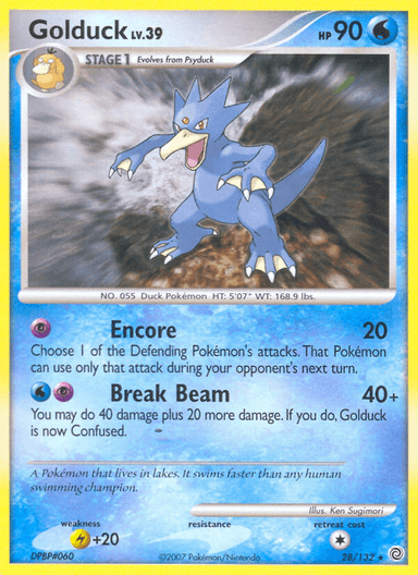 Golduck, Secret Wonders 28