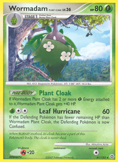 Wormadam Plant Cloak, Secret Wonders 41