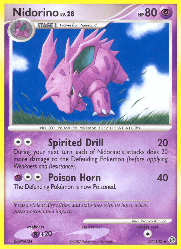 Nidorino, Secret Wonders 57
