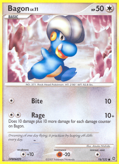 Bagon, Secret Wonders 76