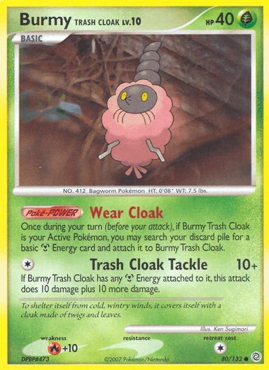 Burmy Trash Cloak, Secret Wonders 80