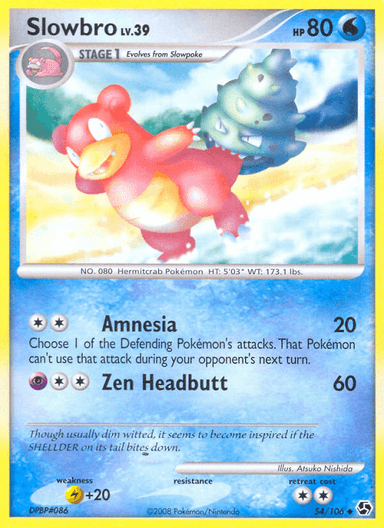 Slowbro, Great Encounters 54