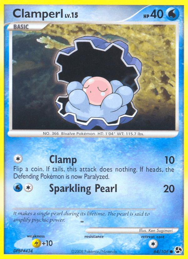 Clamperl, Great Encounters 64