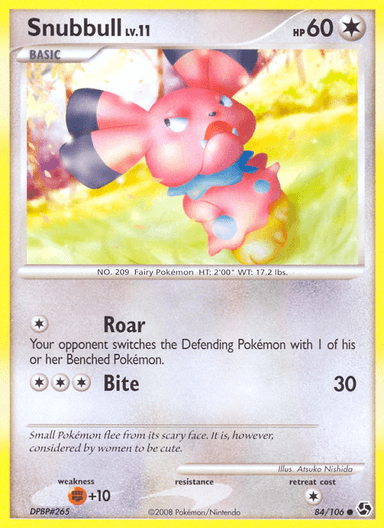 Snubbull, Great Encounters 84