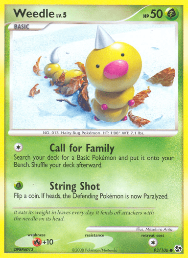 Weedle, Great Encounters 93