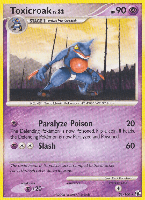 Toxicroak, Majestic Dawn 31