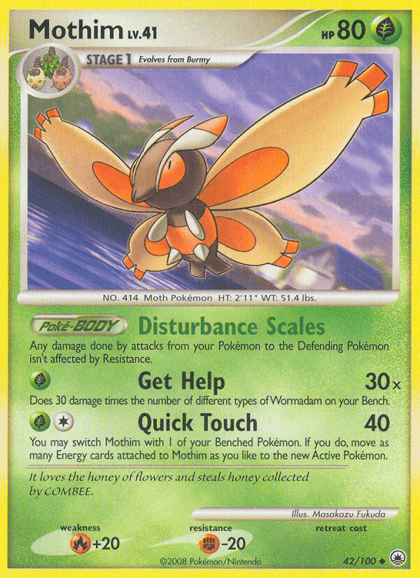 Mothim, Majestic Dawn 42