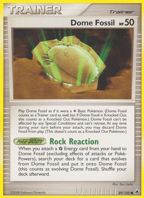 Dome Fossil, Majestic Dawn 89