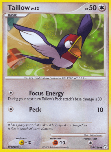 Taillow, Legends Awakened 124