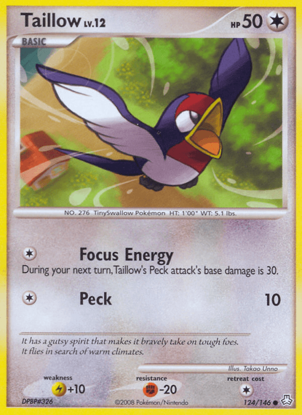 Taillow, Legends Awakened 124