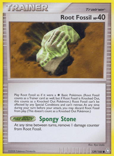 Root Fossil, Legends Awakened 139