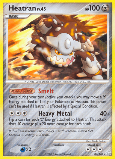 Heatran, Legends Awakened 30